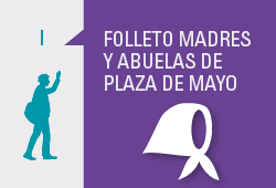 Editorial Folleto de Madres y Abuelas de Plaza de Mayo