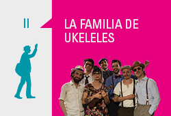 Diseño de Información Disco de la Familia de Ukeleles